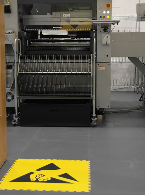 HBS chooses leading ESD flooring for its new facility